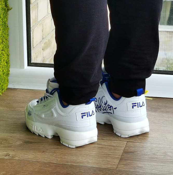 Кросівки FILA Disruptor Білі Жіночі Шкіряні Філа (розміри: 37,38,39,40,41) Відео Огляд Дніпро - фото 6