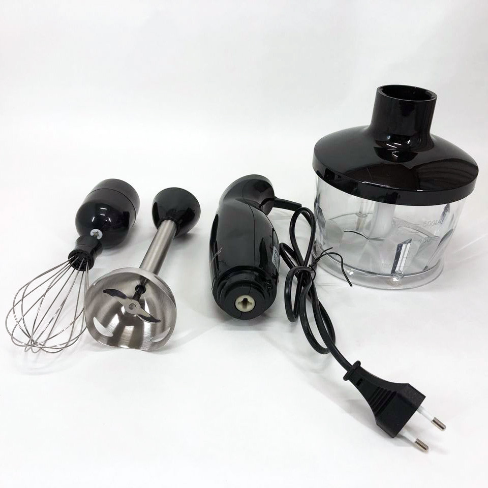 Блендер для змішування крему, Занурювальний кухонний блендер з ємністю для соусів і пюре JI-89 Львів - фото 9