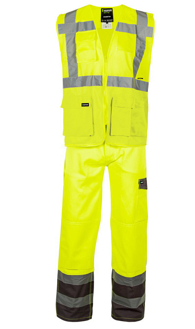 Жилет сигнальный светоотражающий Sizam Coventry L Ровно - изображение 6