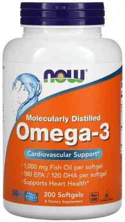 Омега 3 Now Foods Omega-3 200 капсул Киев