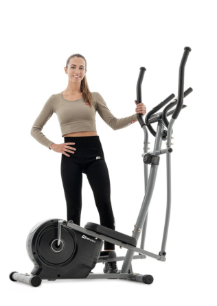 Орбітрек Hop-Sport HS-2050C Cosmo магнітний сірий/сріблястий Київ