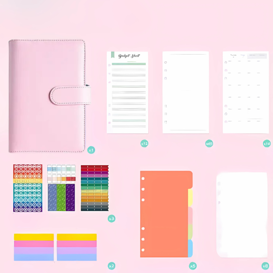 Блокнот-планер для финансов формат А6,планер бюджета и хранения денег,органайзер для ведения учёта дохода Каменец-Подольский