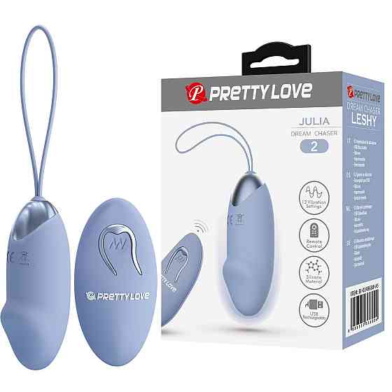 Виброяйцо с пультом дистанционного управления Pretty Love JULIA Dream chaser 2, Blue Sex Aura Киев