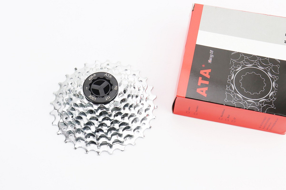 Касета 8зв. 11.13.15.17.19.21.24.28Т, хром KDF-CS828 Київ - фото 1