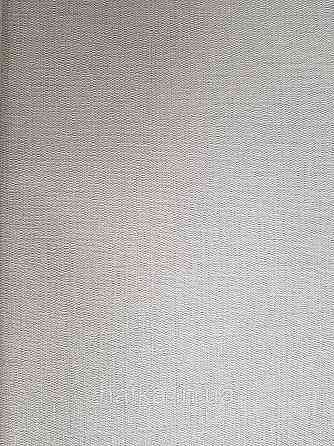 Шпалери метрові вінілові на флізелін Grandeco Poem однотонні структурні під тканина льон світло-бузкові Київ