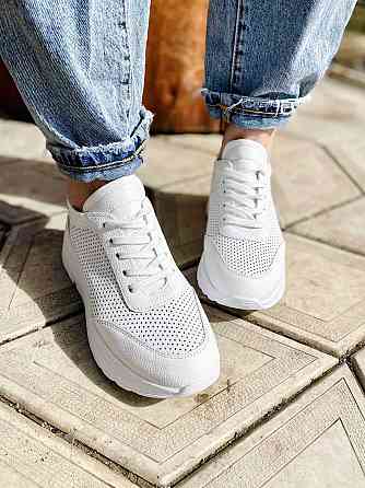 Dino Vittorio Кросівки жіночі Dino Vittorio 41-02-183пер білі (весна-літо, шкіра натуральна) (5 Коломия