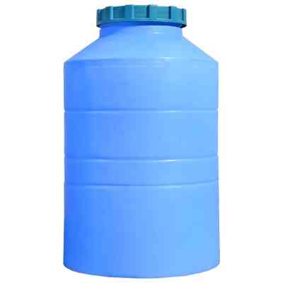 Емкость для воды Пласт Бак вертикальная пищевая 300 л синяя (12432) Винница