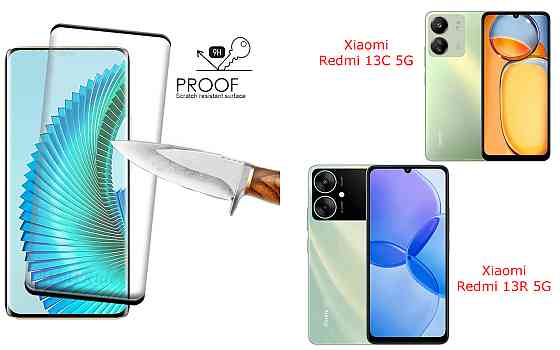 Защитное стекло HyperGlass Pro для Xiaomi Redmi 13C 5G, 13R 5G – максимальная чувствительность и защита Киев