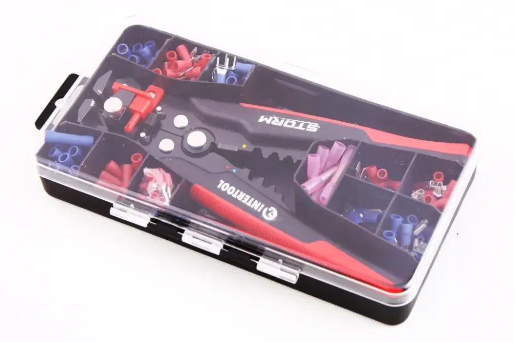 Знімка ізоляції автоматичною 200мм Intertool Storm з набором обтиснених клем Вінниця - фото 2