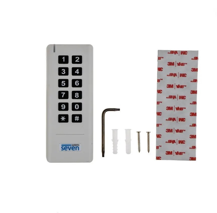 Беспроводной комплект контроля доступа с радиобрелками SEVEN LOCK SL-7705r Киев - изображение 2