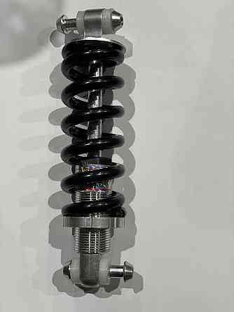 Амортизатор велосипедный (L-165) регулируемый, с ходом 38 мм, M out, черно-серый Мукачево