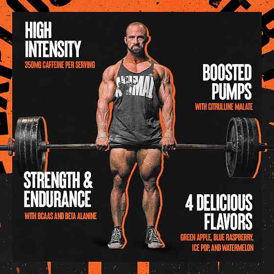 Передтренувальний комплекс Universal Nutrition Animal Fury 328 g (Watermelon) Луцьк