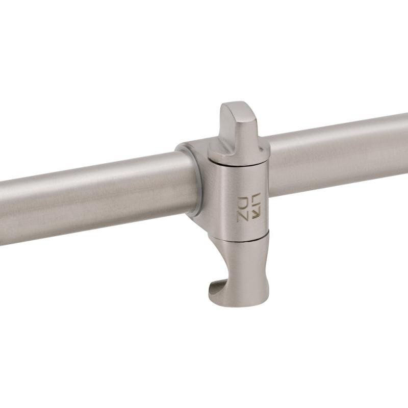 Душевой гарнитур с держателем нержавейка Lidz Niagara 320 660 мм круглая Nickel Харьков - изображение 4