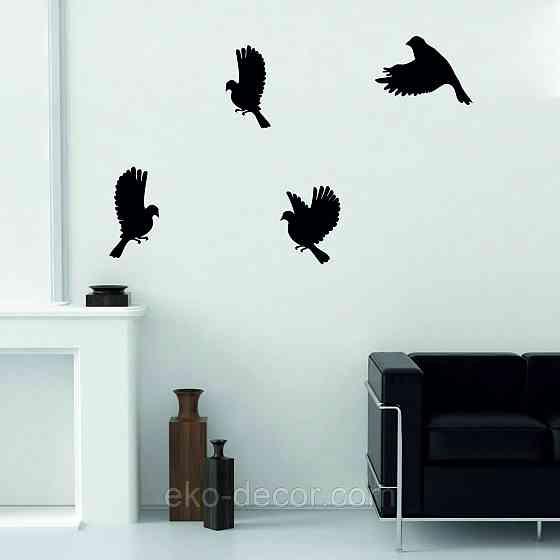 Декоративное настенное Панно «Птичка» Декор на стену(цена за 1шт) Киев