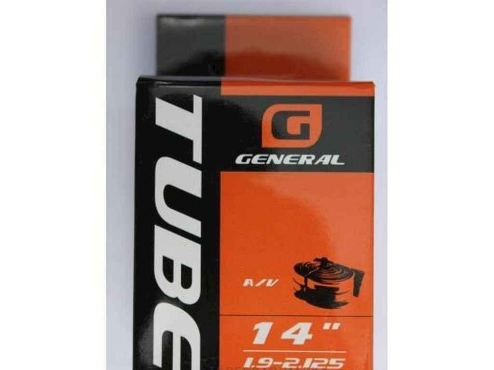 Камера для велосипеда d-14х1,75/2,125 30%ТМ GENERAL Київ - фото 1