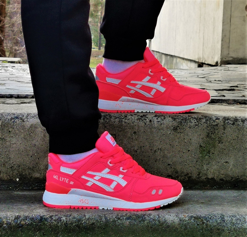 Кроссовки ASICS Gel Lyte III Розовые Женские Асикс Караловые (размеры: 36,37,38,39) Днепр - изображение 6