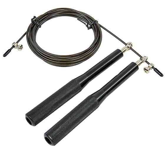 Швидкісна регульована скакалка MS 3407(Black) 290 см Вінниця