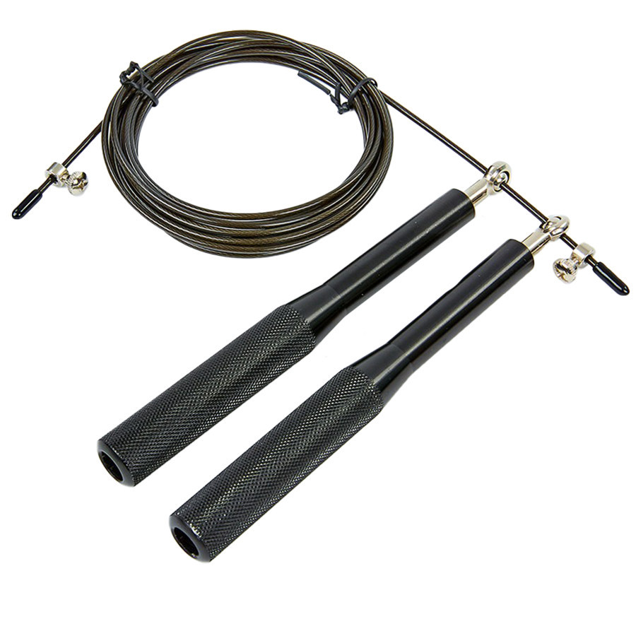 Швидкісна регульована скакалка MS 3407(Black) 290 см Вінниця - фото 1