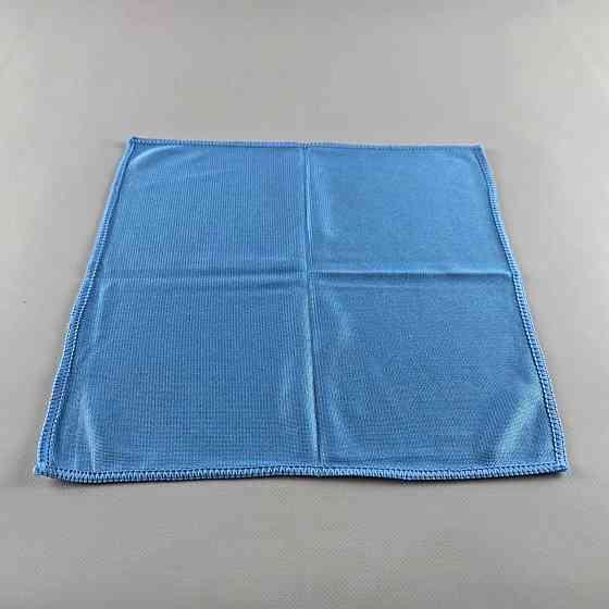 Тряпка Микрофибра 30*30 Синяя ПОЛИРОВКА (1 шт) Харьков