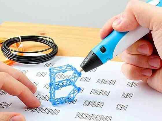 Игрушка 3д Ручка для создания объемных моделей 3d pen-3 Моделирования. Харьков
