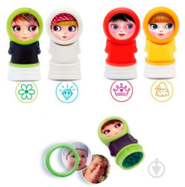 Штампи дитячі "Фоторамка", 4 види, в дісплеї/24/, ЦІНА ЗА шт Київ - фото 1