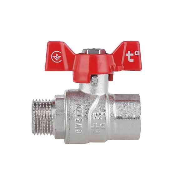 Кран кульовий Thermo Alliance Forte 1/2" ВН для води (метелик) SF607W15 Київ