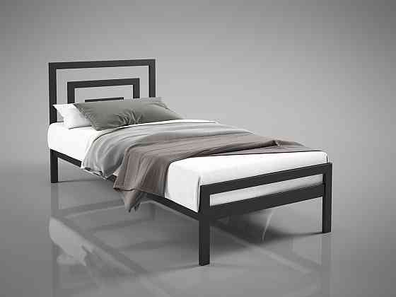 Односпальне металеве ліжко Вереск міні від ТМ Теnero 80х200, Щит ДВП, 1 ящик Харків