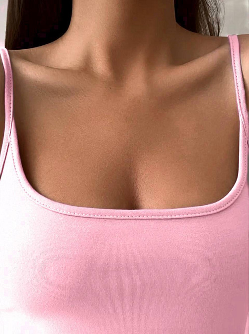 Женский стильный привлекательный боди на кнопках натуральный кулир Розовый Одесса - изображение 7