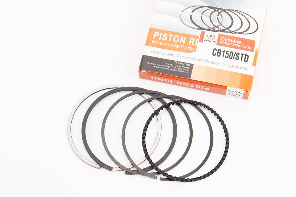 Кільця поршневі CB150cc Ø62,0 мм STD (товщина 1,10 мм) FENGRI Киев - изображение 1