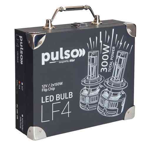 Лампы PULSO LF4-H4-H/L с Flip Chip, 12V, 300W, 100000Lm, 6000K Харьков