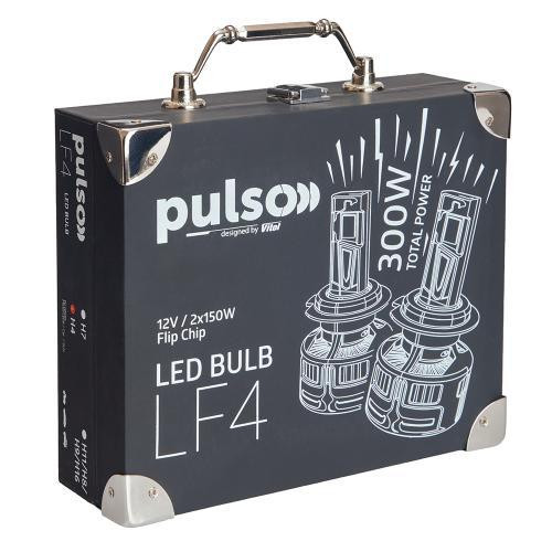 Лампы PULSO LF4-H4-H/L с Flip Chip, 12V, 300W, 100000Lm, 6000K Харьков - изображение 5