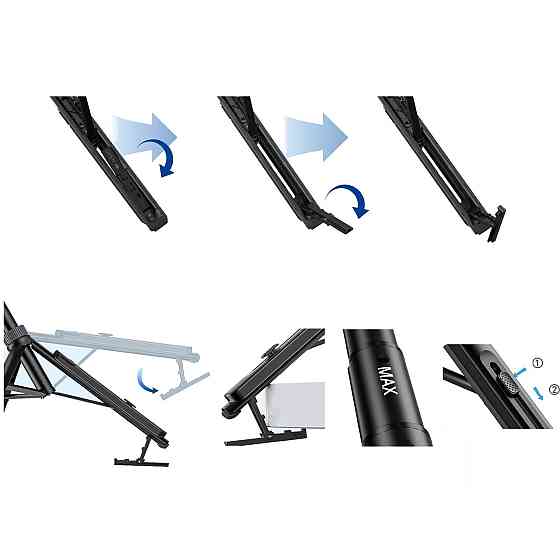 Штатив с крюком для съемки сверху над столом 145см MagSafe черный Ulanzi TT88 Киев