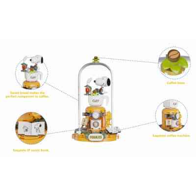 Конструктор Pantasy Snoopy - Coffee Time (86903) Винница