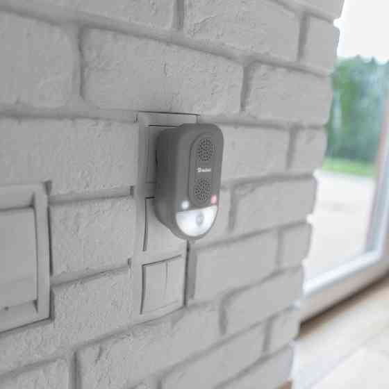 Електричний відлякувач гризунів з LED лампою 100м² BRADAS Польща Київ