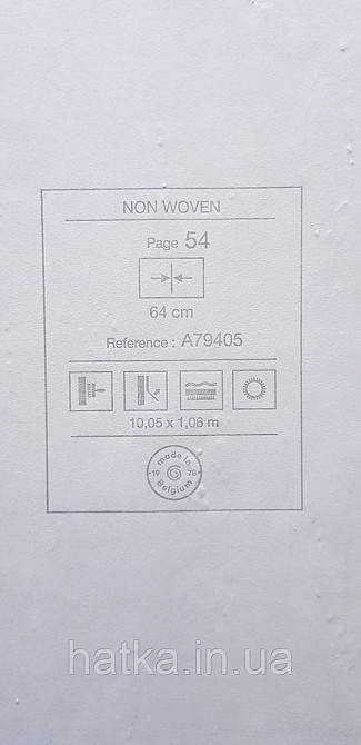 Обои виниловые на флизелине Grandeco Anita 1,06х10 цветы пионы синие серые черные Киев - изображение 6