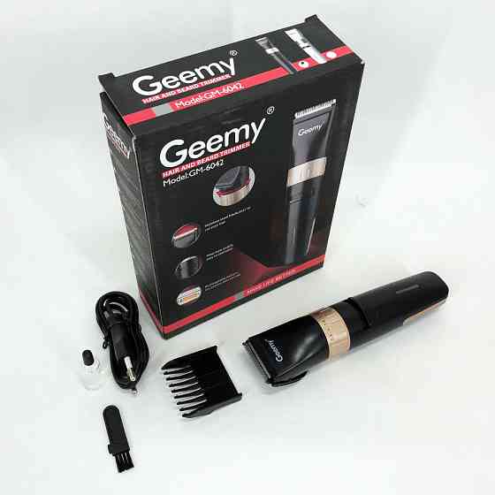 Тример для самостійної стрижки волосся Gemei, Машинка для стрижки волосся і потилиці NQ-59 Львів