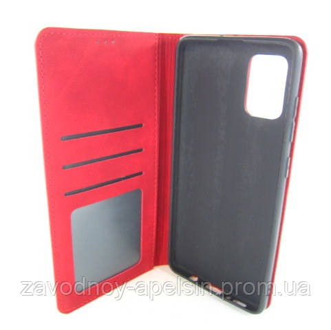 Чохол-книжка Samsung G980 S20 Premium (червоний) Одеса - фото 3