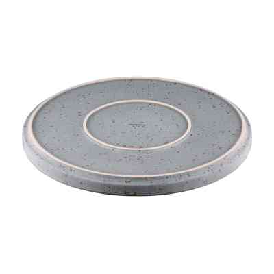 Тарелка Ardesto Fasano, 26см, кераміка, сірий (AR0226FG) Винница