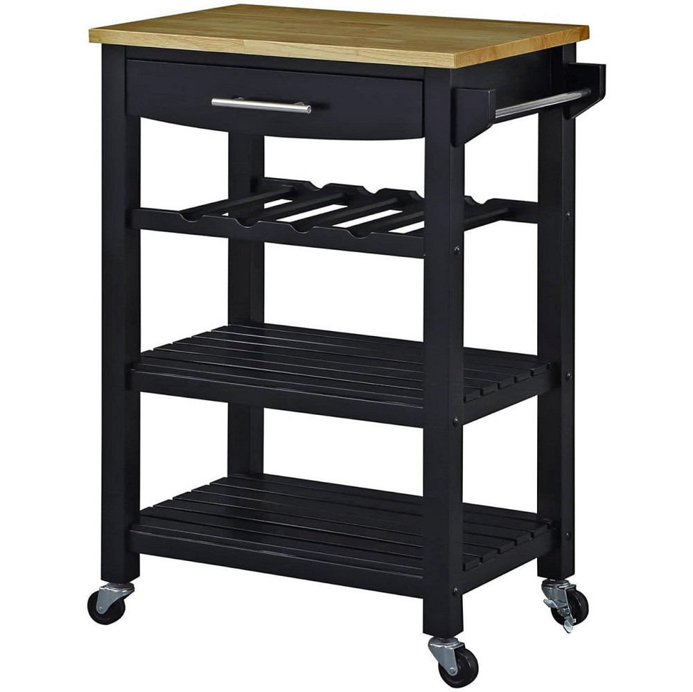 Стіл-візок "Нелвіл" венге-сієна Миколаїв - фото 1