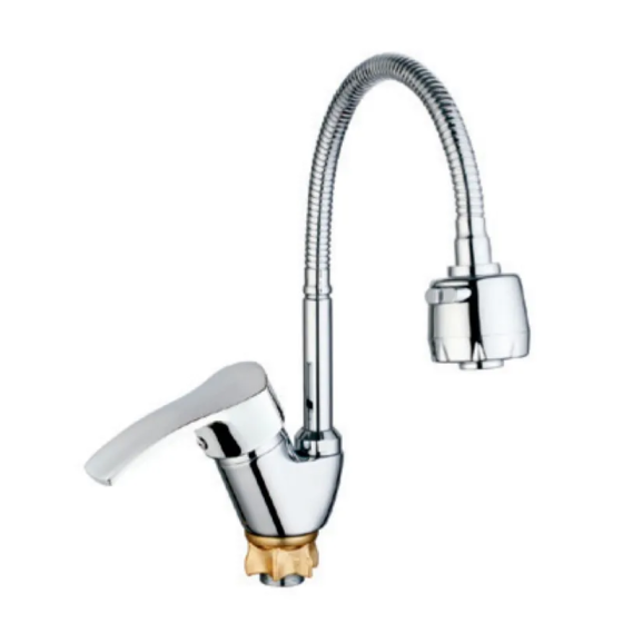 Кухонный смеситель с рефлекторным изливом Mixxus YUB4-279 Reflector (MI6478) Харьков