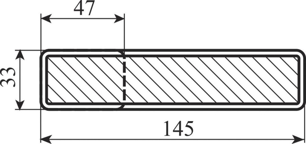 Ручка M&T Maximal Ms-L латунь полированная (под вставку) R ф/с Киев - изображение 2