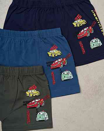 Боксеры подростковые однотонные - сбоку надпись. Набор из 5 шт. Nicoletta 41384 10-11 Киев