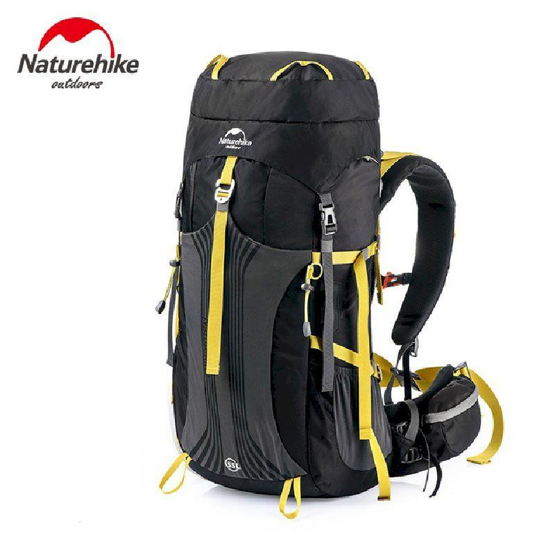 Рюкзак туристичний Naturehike NH16Y020-Q, 55 л, чорний Рівне - фото 1
