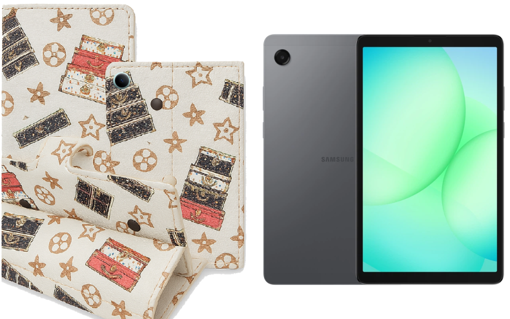 Книга-трансформер для планшета Samsung Galaxy Tab A9, Galaxy Tab A9+, цвет Black Lyi White Киев - изображение 1