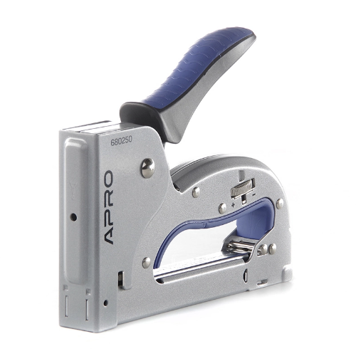 Степлер з регулятором для скоб 4-14мм ресорного типу сталевий корпус APRO Житомир - фото 2