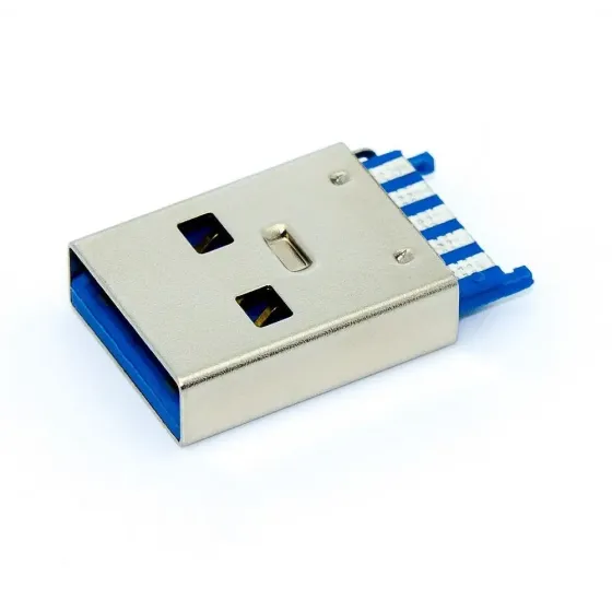 Штекер USB 3.0 тип A, монтажний Полтава