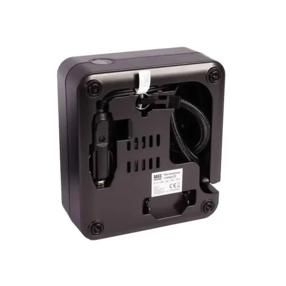 Автомобильный мини-компрессор Bass Polska 4523 со светодиодной лампой 120 Вт Киев