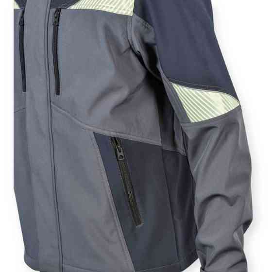 Куртка з капюшоном утеплена Kingston від вітру, дощу -10°С L поліестер, поляр. фліс, 4 карм Мукачево