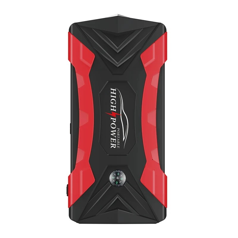 Пускозарядний пристрій бустер Jump Starter QY33 99800mAh 4 USB Чорно-червоний Вінниця - фото 5