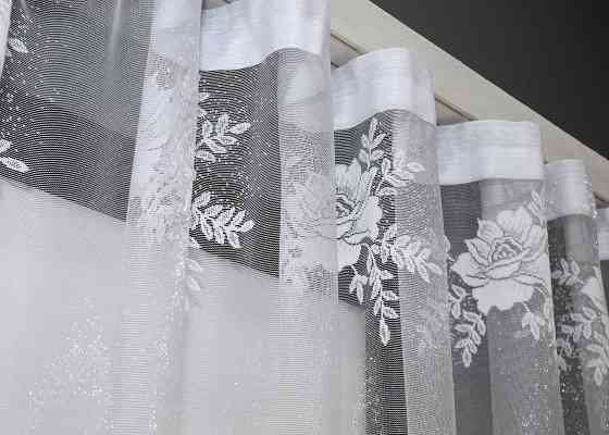 Тюль жаккард, высота 1,6 м., коллекция 